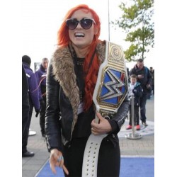 Becky Lynch WWE Fur Shearling Jacket